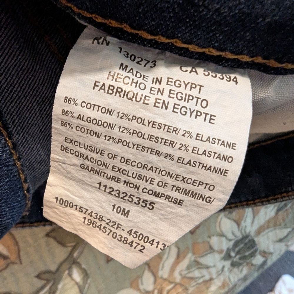 lee heritage boot cut jeans size 10 - Picture 3 of 7